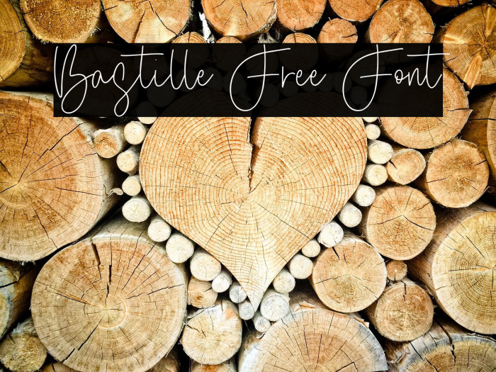 Bastille Free Font Example 3