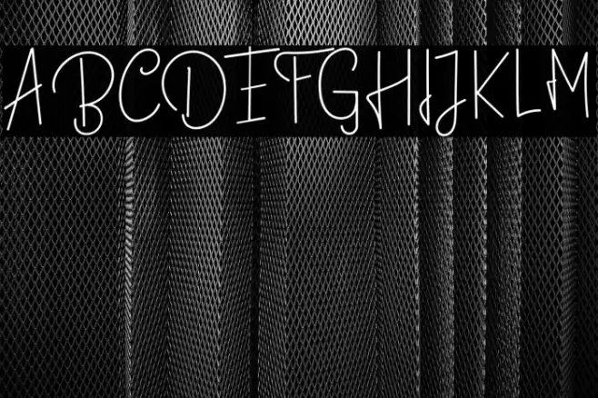 BastiollaRegular Font examples