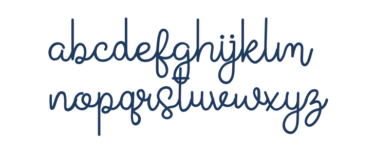 BastiollaRegular Lowercase