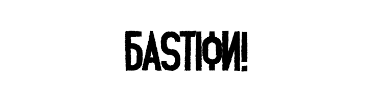 Bastion!  Fuentes Gratis Descargar