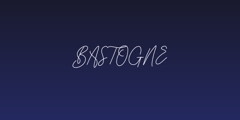 Bastogne Social Header