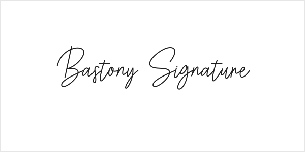 Bastony Signature Logo