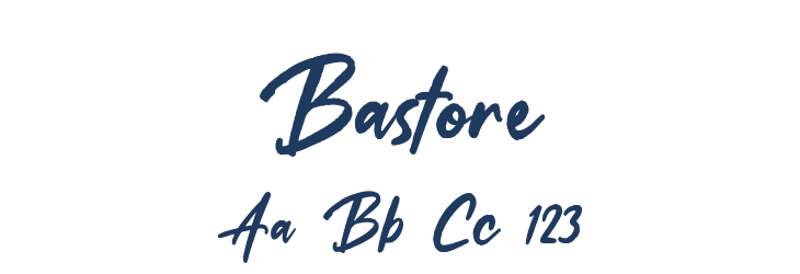 Bastore Font Preview