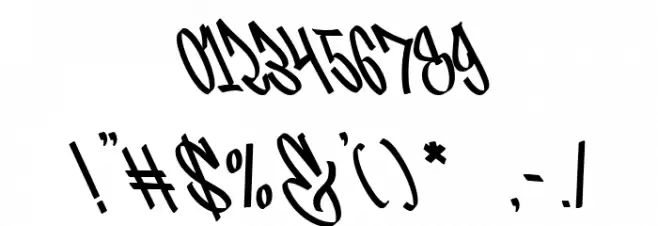 Bastrad Vol.02 Regular Schriftart Anderer Schreiben