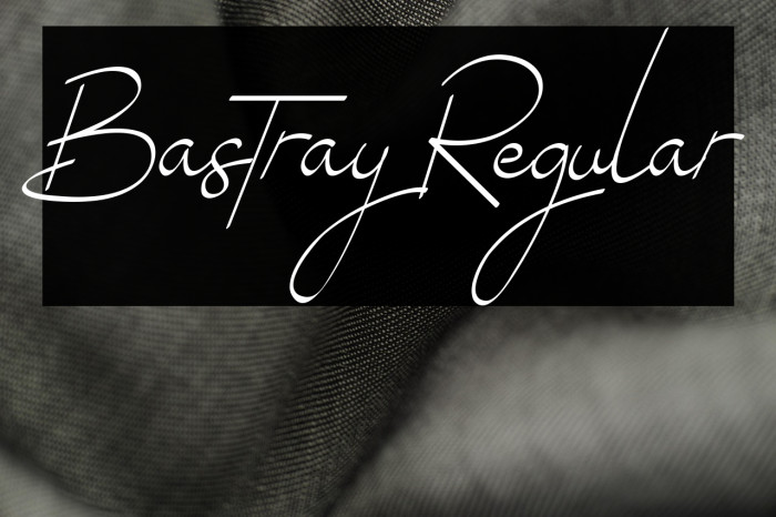 Bastray Regular Example 1