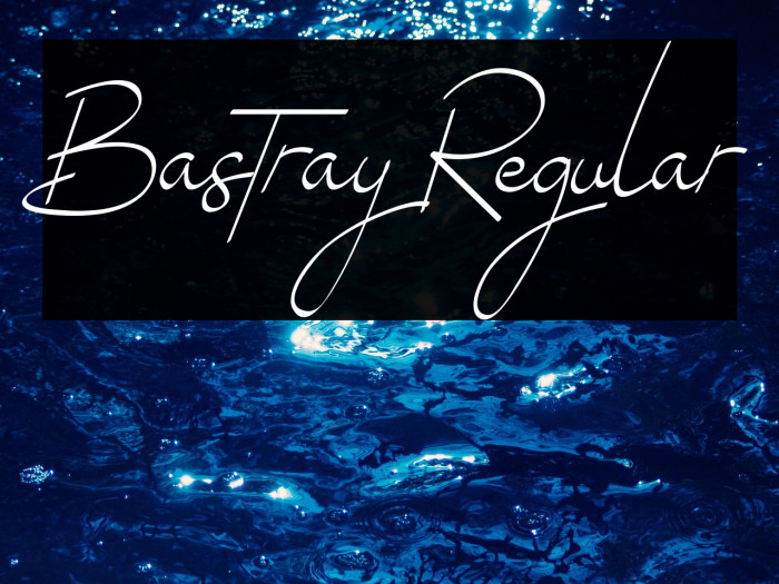 Bastray Regular Example 3