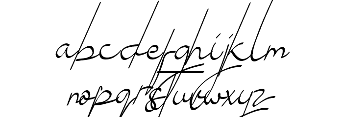Bastray Regular Font LOWERCASE