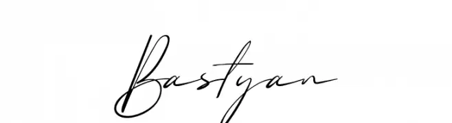 Bastyan  Frei Schriftart Herunterladen