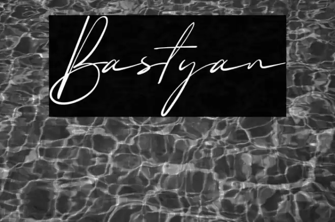 Bastyan Font examples