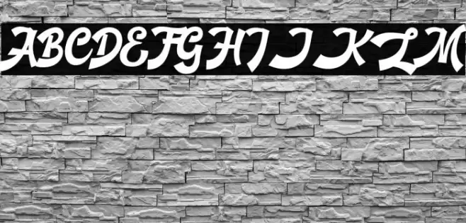 Basuki Script Demo Font examples