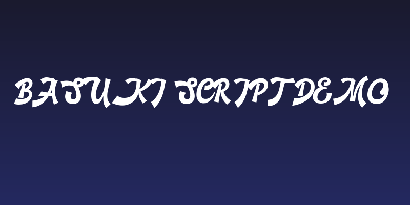 Basuki Script Demo Social Header
