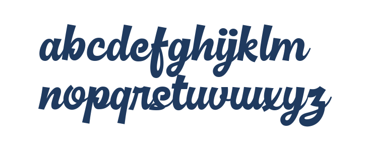 Basuki Script Demo Lowercase