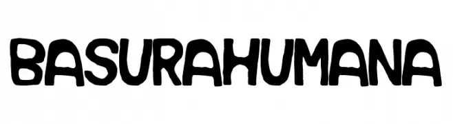 Basura Humana  Frei Schriftart Herunterladen
