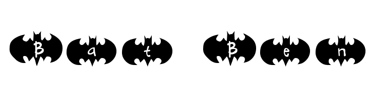 Bat Ben  フリーフォントのダウンロード