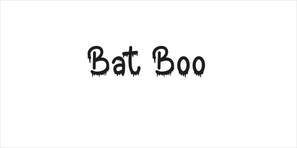 Bat Boo Logo