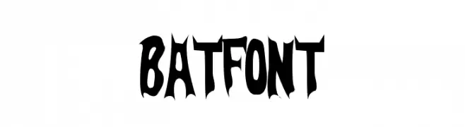 BatFont  नि: शुल्क फ़ॉन्ट्स डाउनलोड