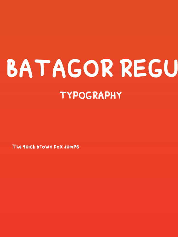 Batagor Regular Poster