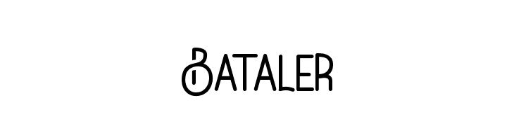 Bataler  免费字体下载
