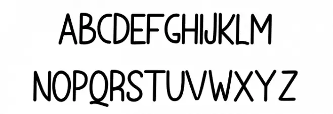 Bataler फ़ॉन्ट लोअरकेस
