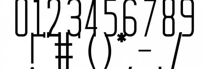 Batavia Regular Font OTHER CHARS