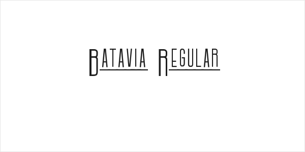 Batavia Regular Logo