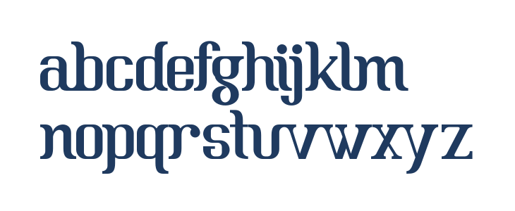 BataviaGlamoreBOLD-Bold Lowercase