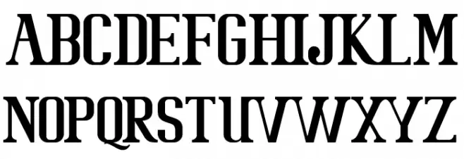 BataviaGlamoreBOLD-Bold Schriftart Groß