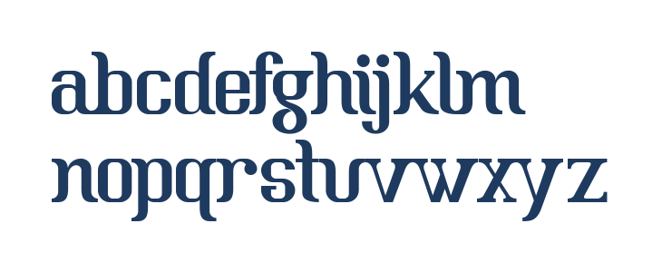 BataviaGlamoreBOLD-Bold Lowercase