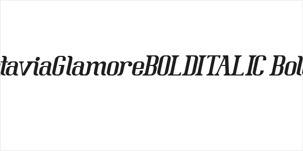 BataviaGlamoreBOLDITALIC-BoldIt Logo