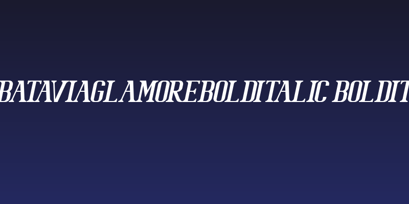 BataviaGlamoreBOLDITALIC-BoldIt Social Header