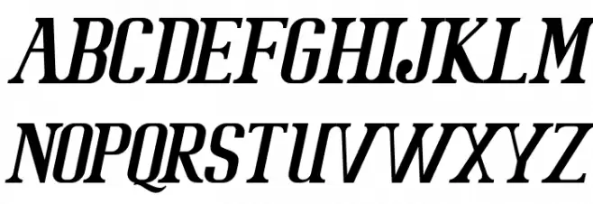 BataviaGlamoreBOLDITALIC-BoldIt Schriftart Groß