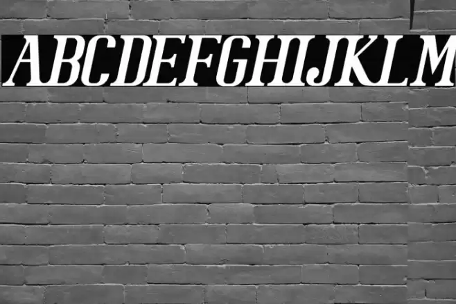 BataviaGlamoreBOLDITALIC-BoldIt Font examples