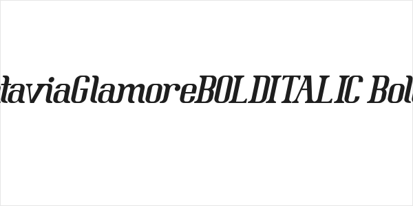 BataviaGlamoreBOLDITALIC-BoldIt Logo