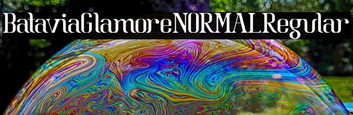BataviaGlamoreNORMAL-Regular Example 1