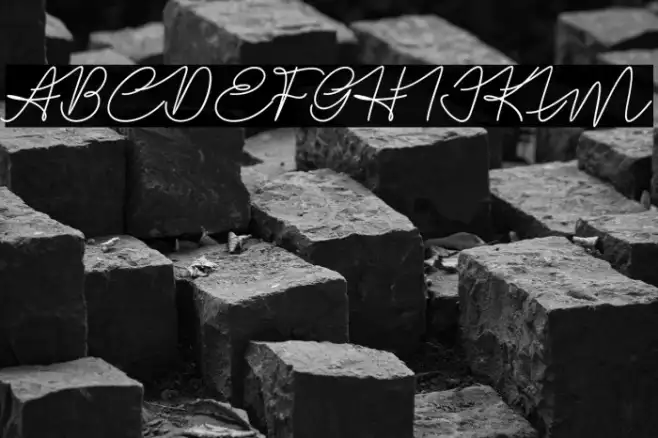 BataviaGlamoreScript-Bold Example 1