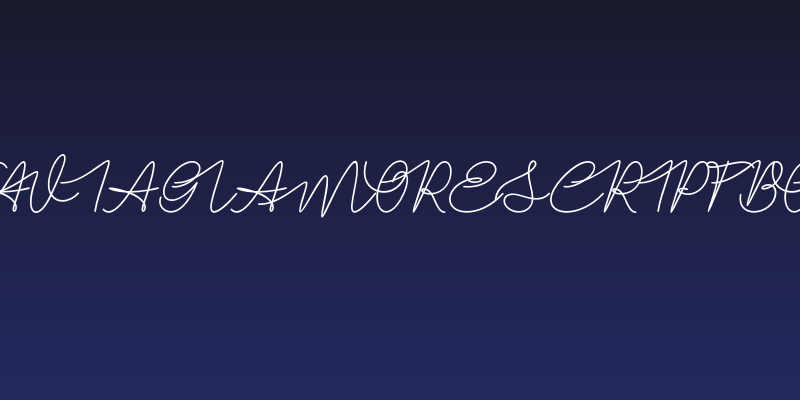 BataviaGlamoreScript-Bold Social Header