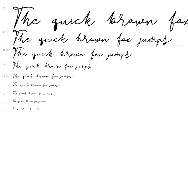 BataviaGlamoreScript-Bold Waterfall