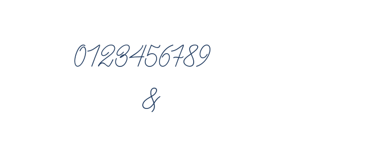 BataviaGlamoreScript-Regular Other Characters