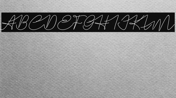 BataviaGlamoreScript-Regular Example 2