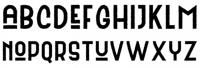 BataviaSansClean Font LOWERCASE