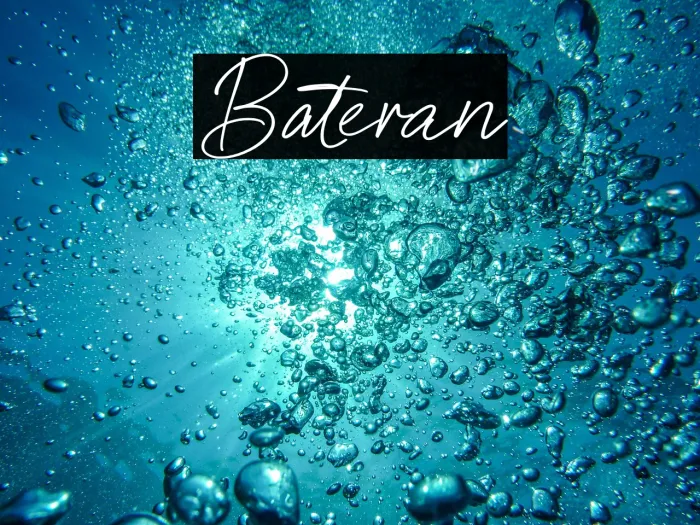 Bateran Example 2