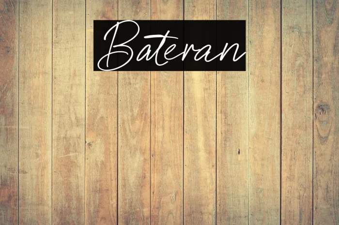 Bateran Example 3