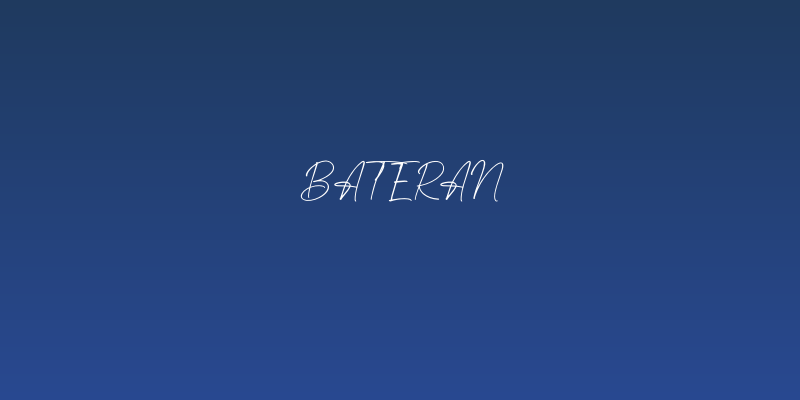 Bateran Social Header