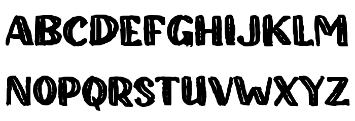 Bates Font LOWERCASE
