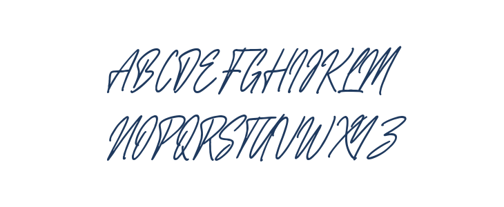 Bathagor Regular Uppercase