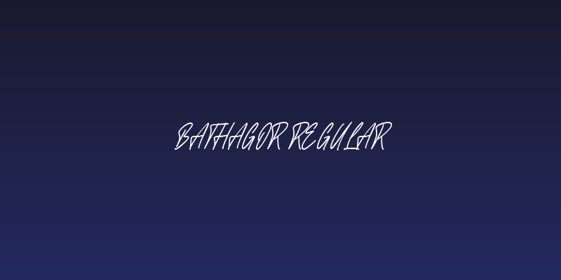 Bathagor Regular Social Header