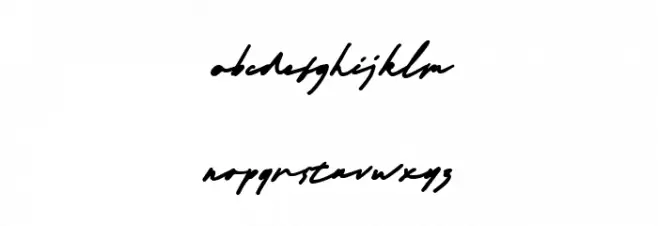 Bathagor Regular Schriftart Kleinbuchstaben