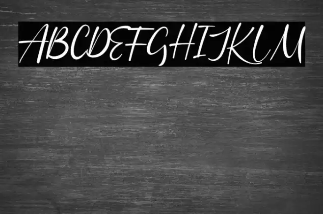 Batheny Rosie Font examples