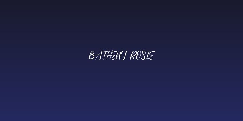 Batheny Rosie Social Header