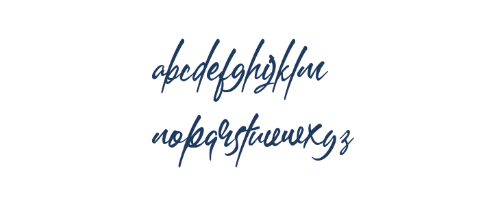 Bathersilla Regular Lowercase